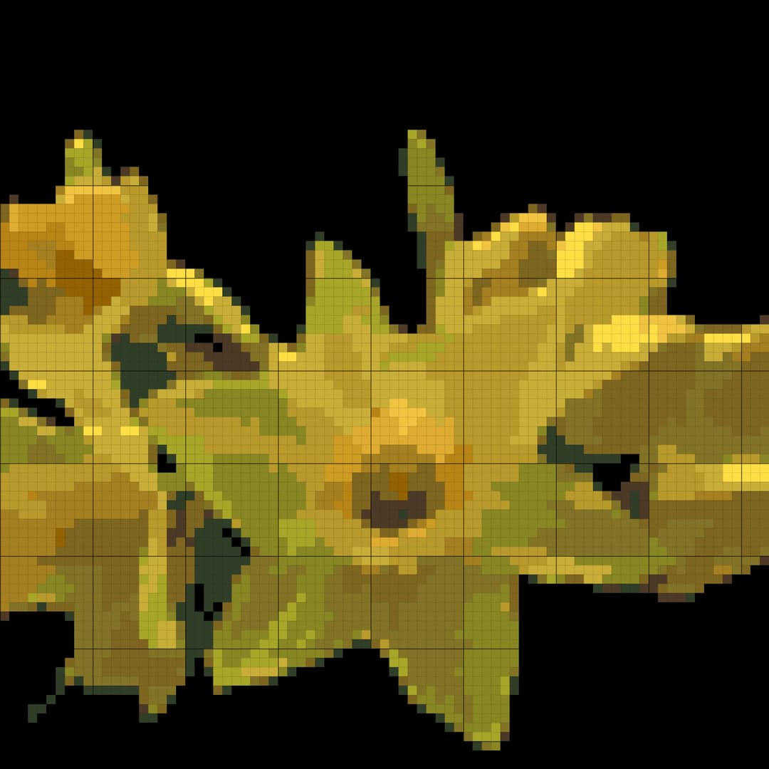 Daffodil Bunch cross-stitch pattern